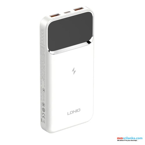 LDNIO PQ12 10000mah 22.5W Digital Display (6M)